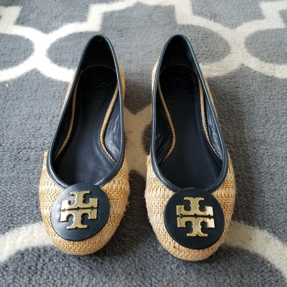 Tory Burch woven ballet  flats, in good pre loved - Picture 3 of 5